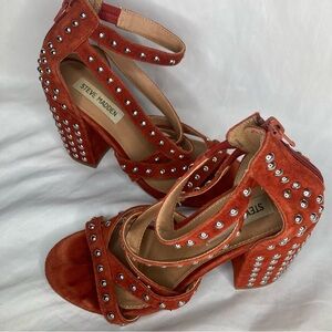 Steve Madden Fara S studded leather sandals
